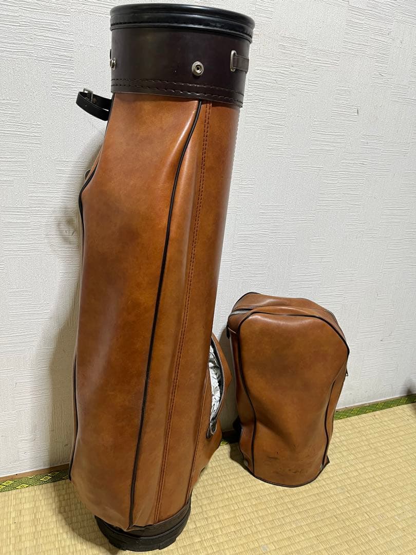 激レア！総本革！キャディーバッグ　訳有！