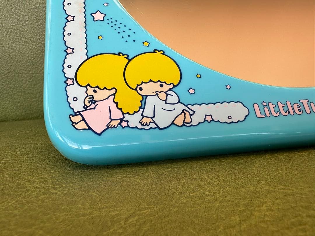 キキ＆ララLittle Twin Stars ウォールミラー 1976年製 レア