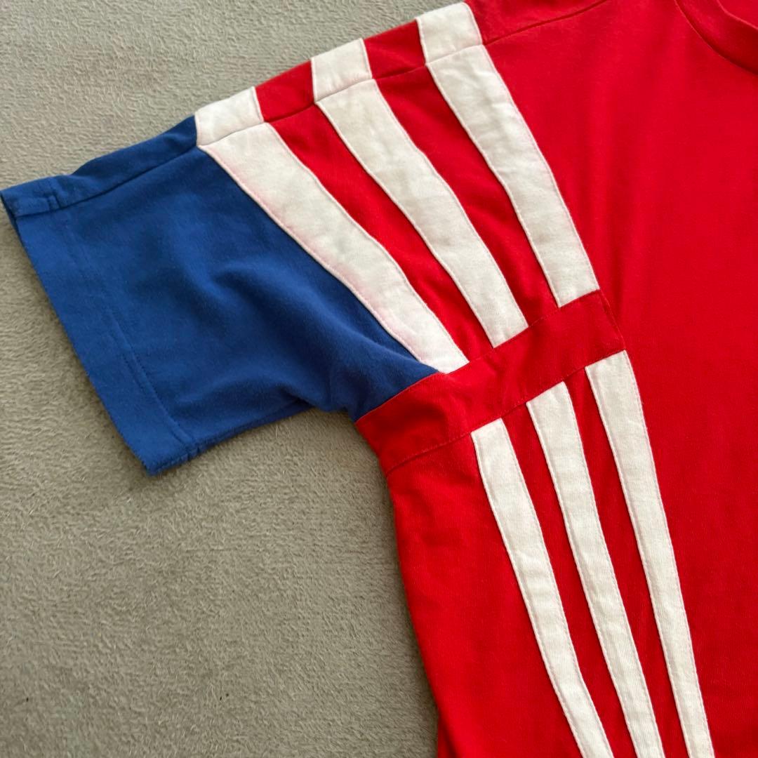 90s adidas Bayern München シャツ E4 Lサイズ　赤