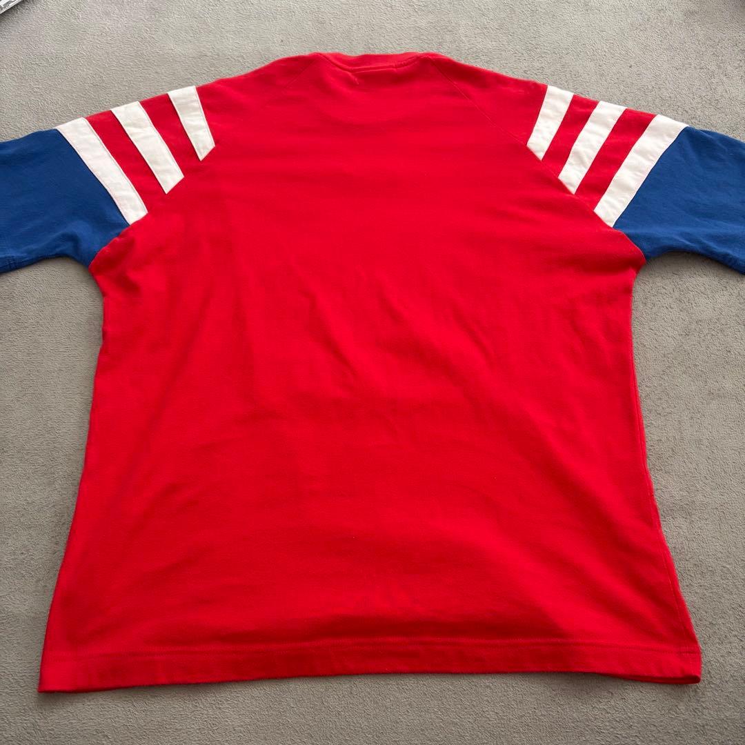 90s adidas Bayern München シャツ E4 Lサイズ　赤