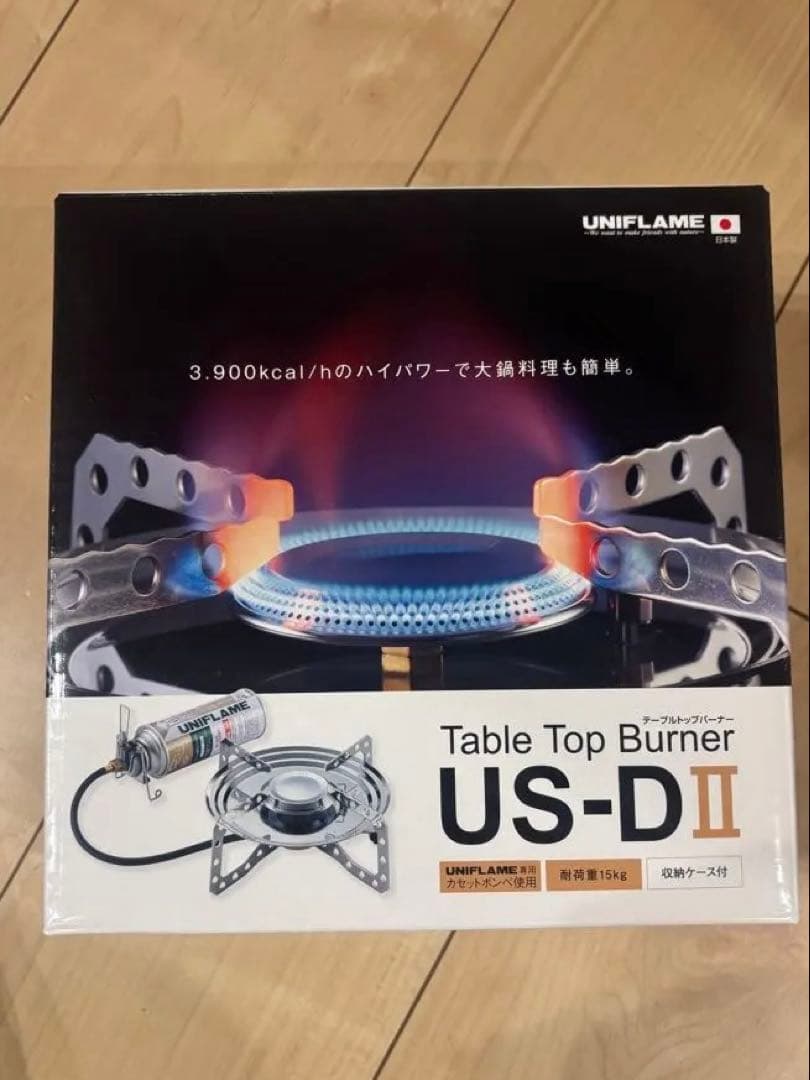 ユニフレーム テーブルトップバーナーUS-D2 & オプションツール BOX