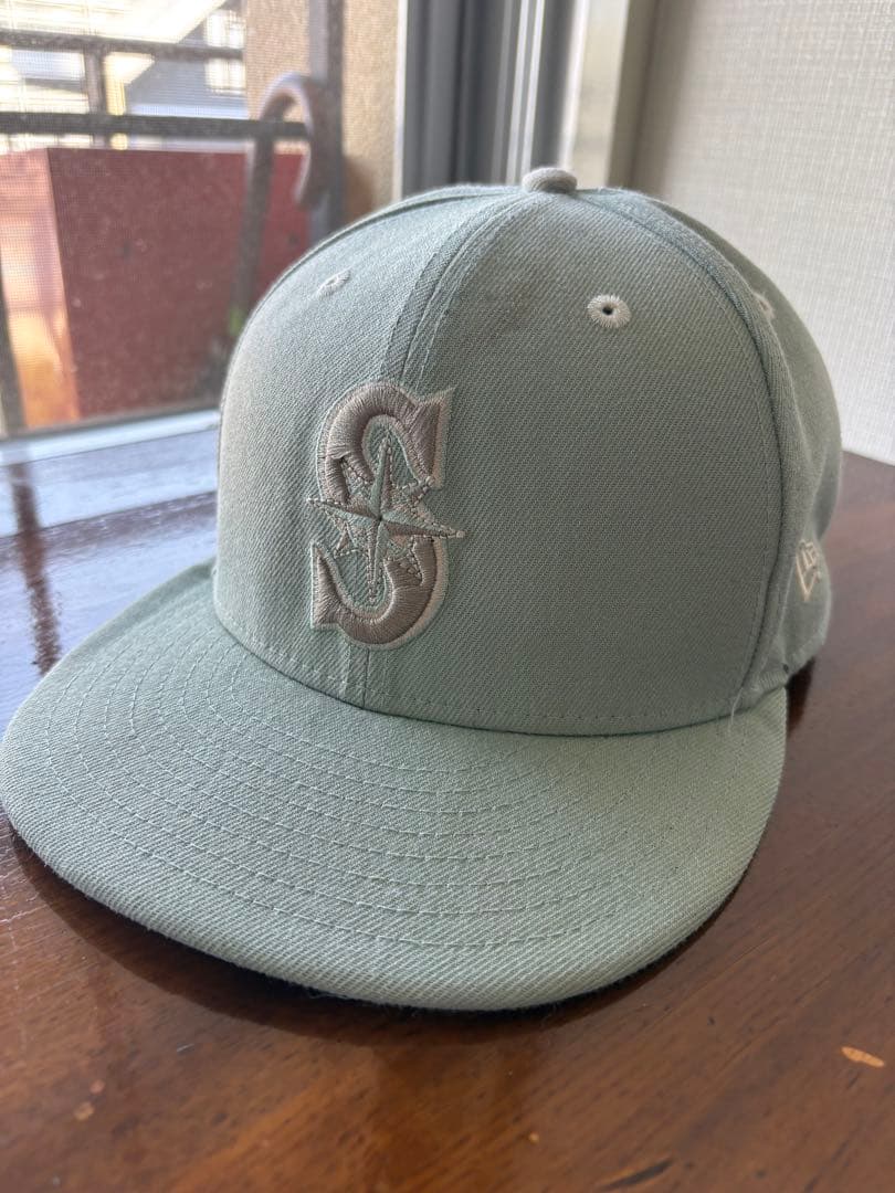 [NEW ERA]Seattle Mariners キャップ ライトグレー
