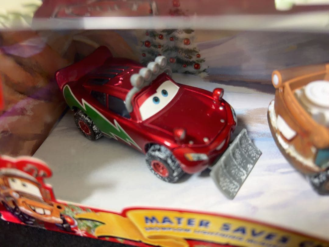 レア！Mater Saves Christmas ミニカーセット