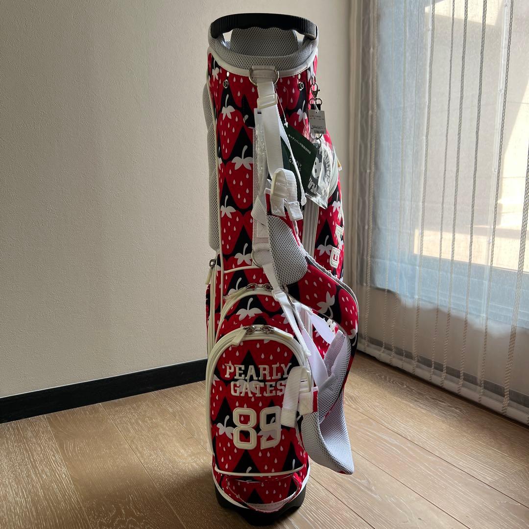 パーリーゲイツ キャディバッグ いちご(苺)未使用品