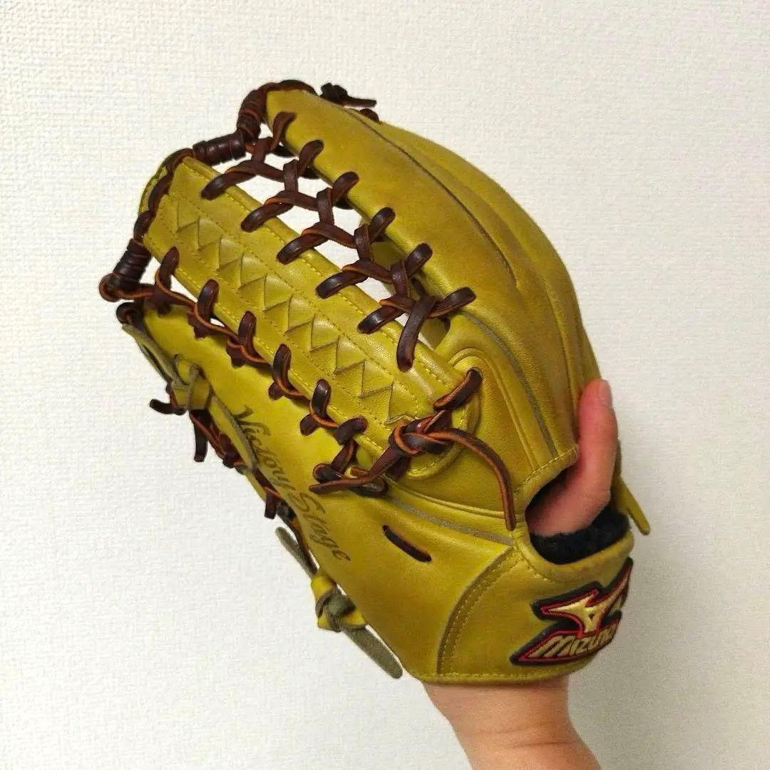 126 ミズノ ビクトリーステージ 即戦力 硬式 左投 外野手用グローブ