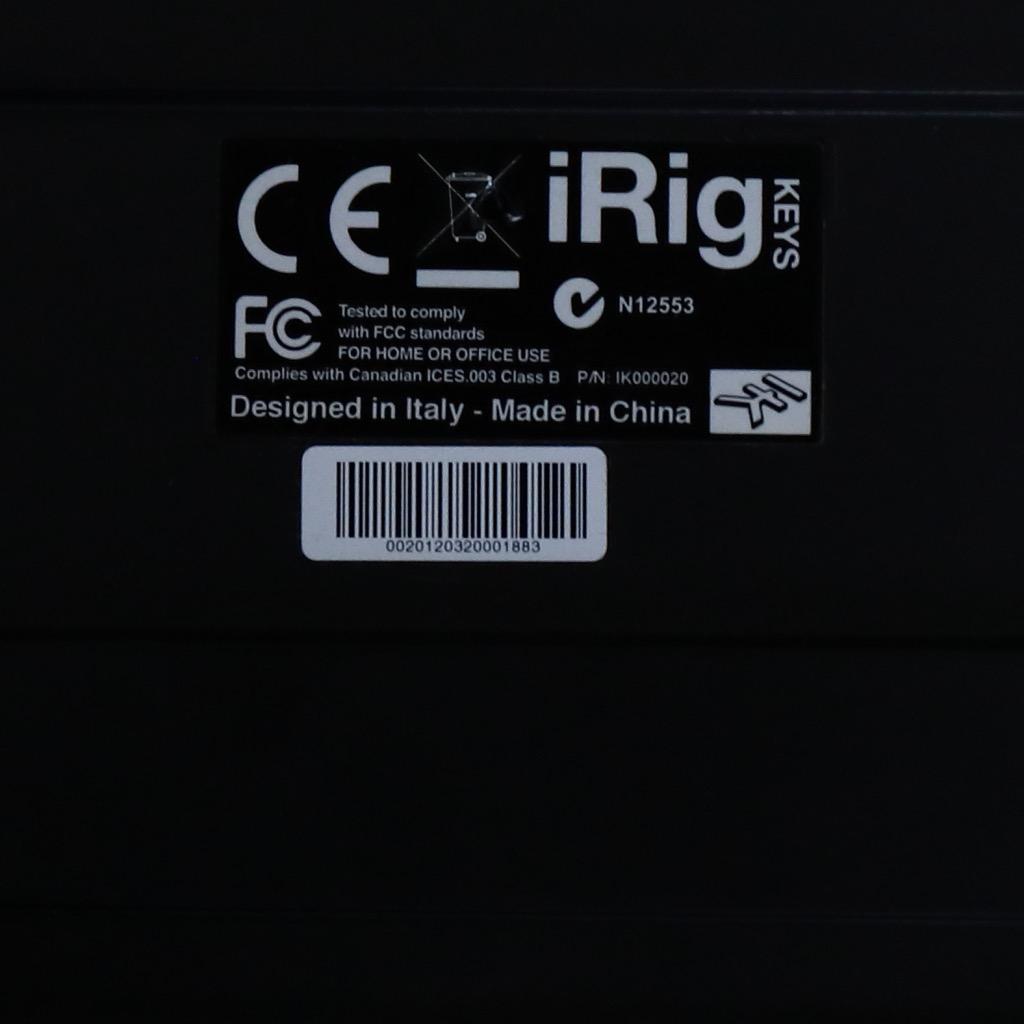 iRig KEYS 37鍵 MIDIキーボード