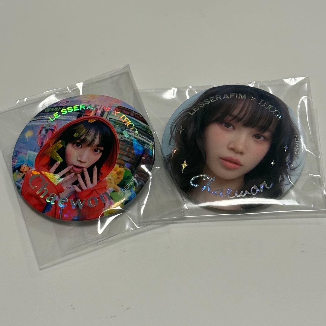 LE SSERAFIM D’ICON POP-UP 缶バッジ 全種コンプセット