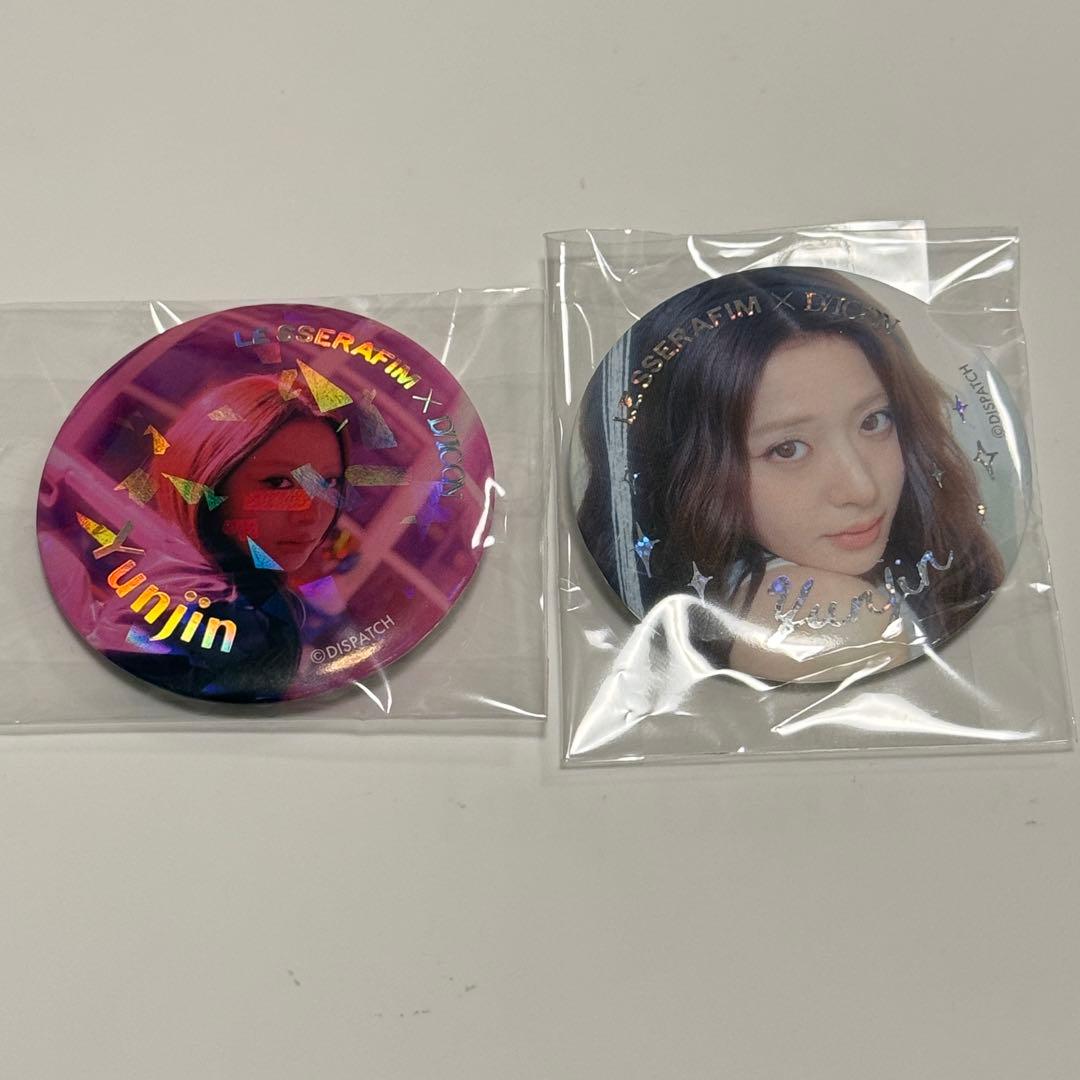 LE SSERAFIM D’ICON POP-UP 缶バッジ 全種コンプセット