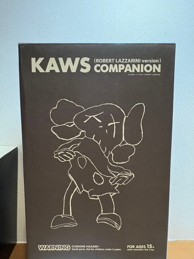 その他 KAWS COMPANION (ROBERT LAZZARINI) brown