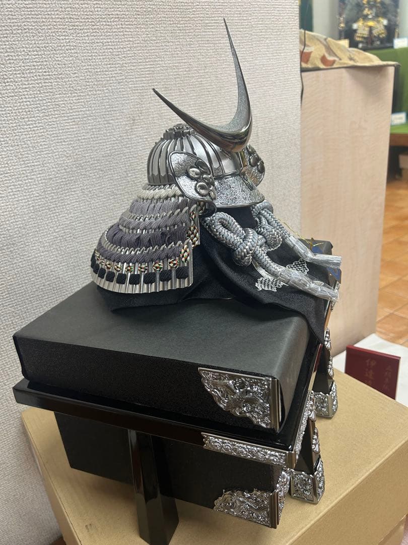 名将.伊達政宗公ブロンズ兜