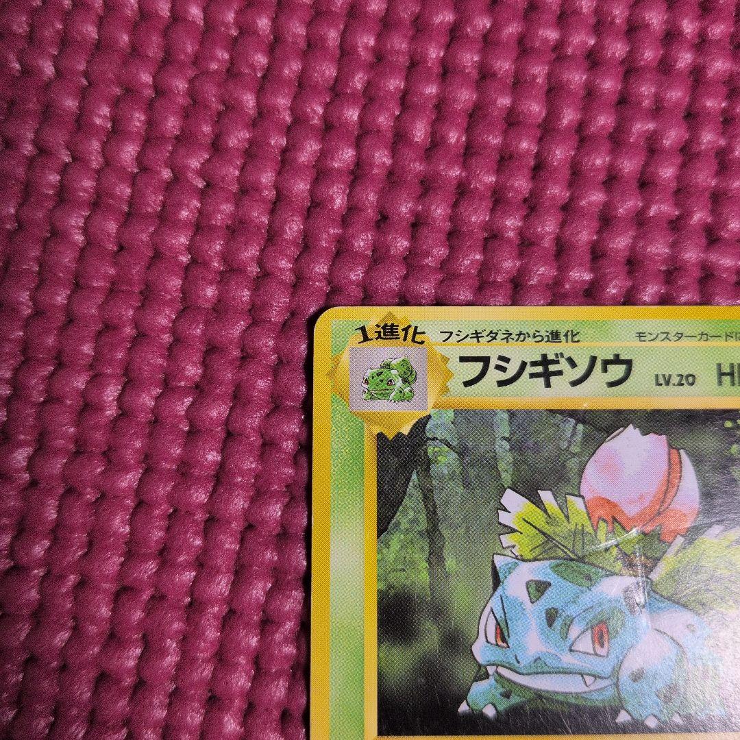 ✩希少✩　旧裏 ポケモンカード フシギソウ 枠ズレ エラーカード
