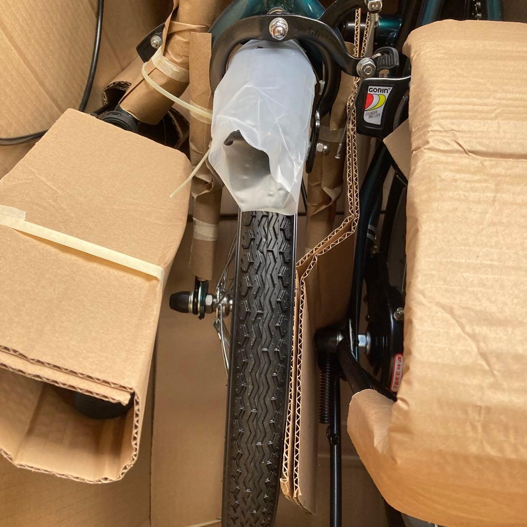 CAPTAIN STAG　 20インチ　折りたたみ自転車 ライト、カゴ、鍵付き