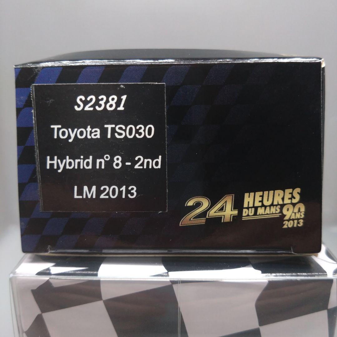 1/43スパーク トヨタ TS030 #8 2nd LM 2013