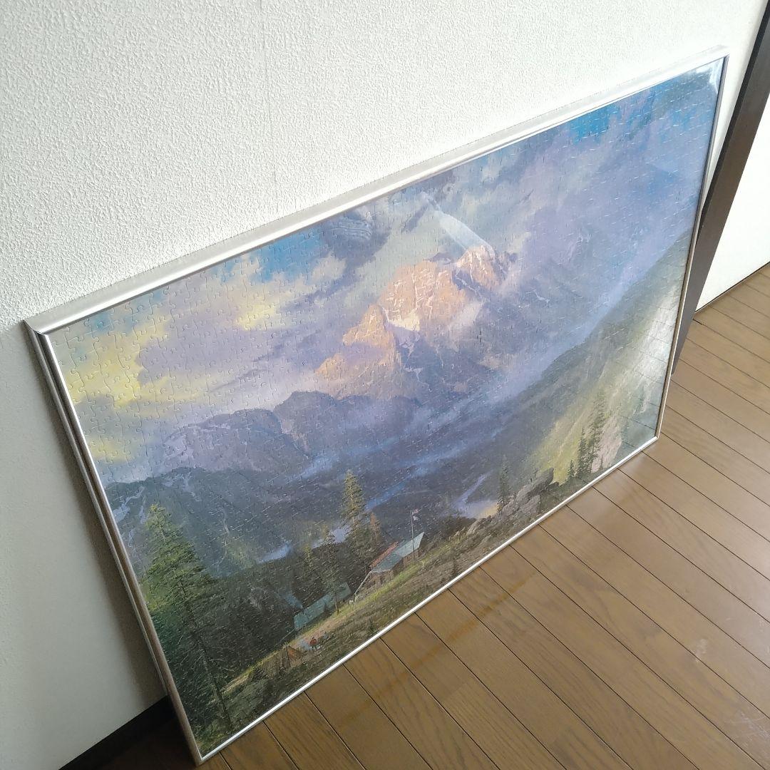 トーマスキンケード ジグソーパズル 完成品 額入り 風景画 アート 大型 美術