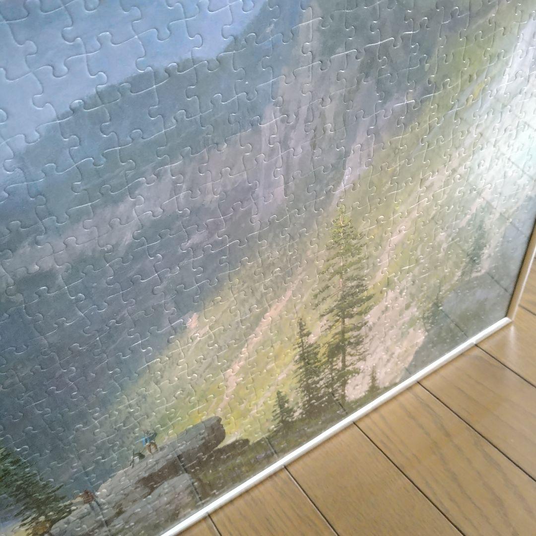トーマスキンケード ジグソーパズル 完成品 額入り 風景画 アート 大型 美術