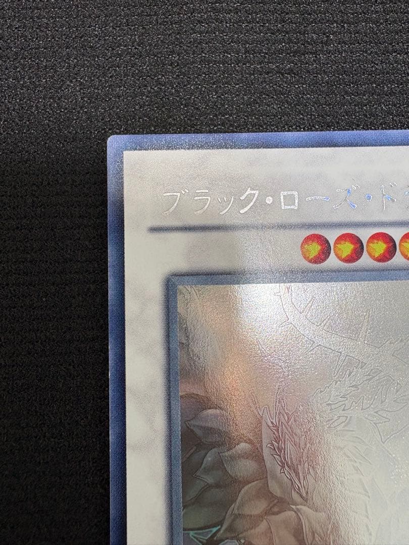 ブラックローズドラゴン　ホロ