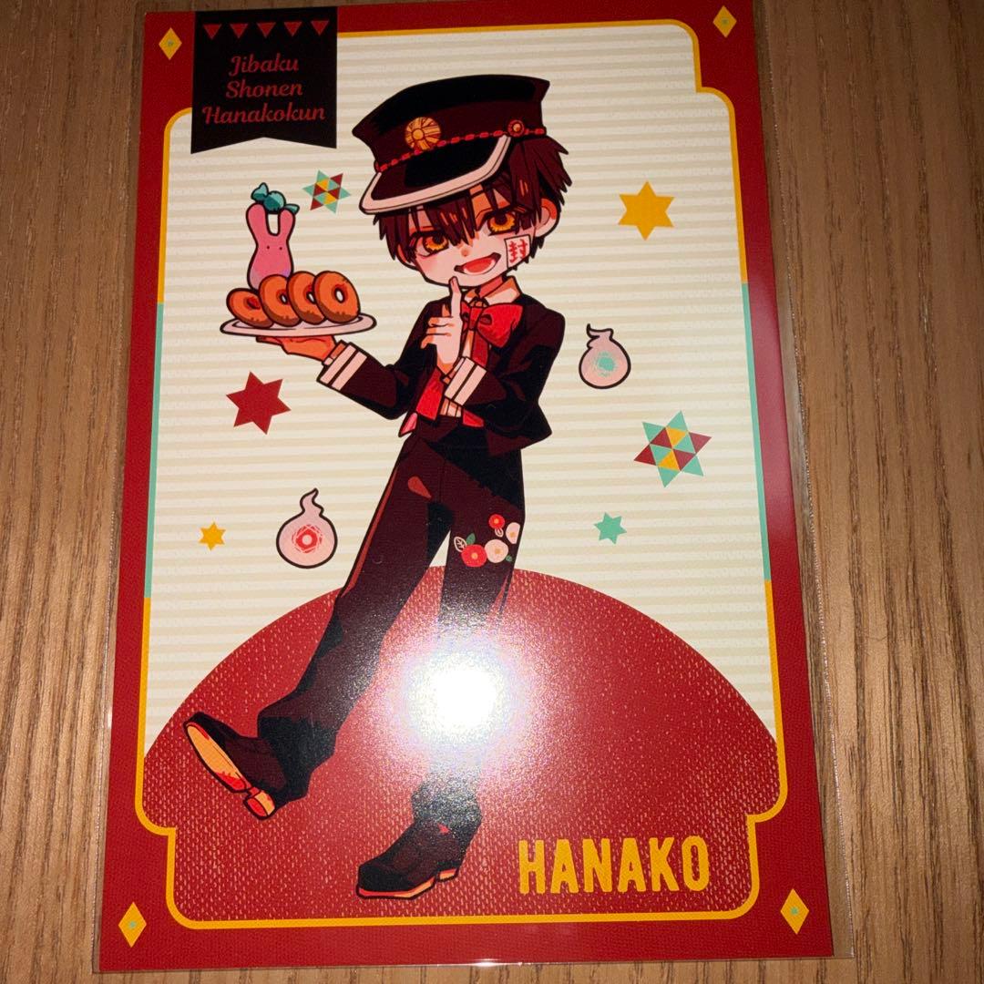 地縛少年花子くん　花子くん　みんなでお茶会　缶バッジ・ポストカード
