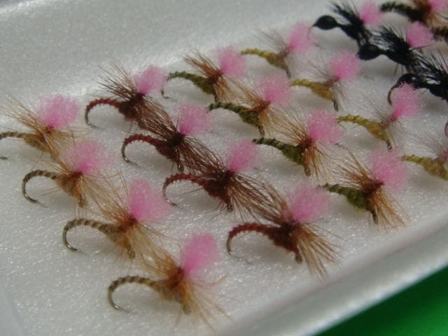 4点まとめて　ドライフライ
