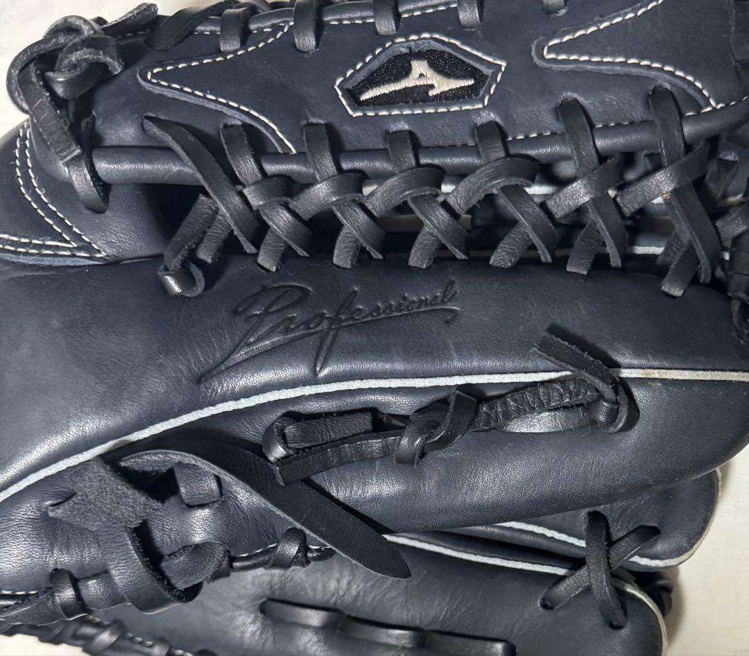Mizuno 硬式グローブ ブラック　ジュニア用