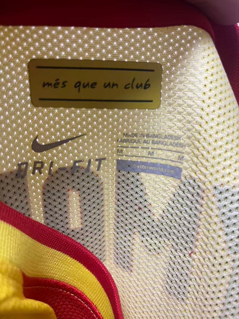 選手支給品 Neymar ネイマール　バルセロナ13/14 オーセンティック