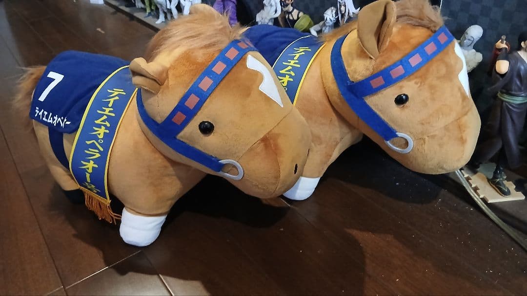 競走馬デザインぬいぐるみ20体セット