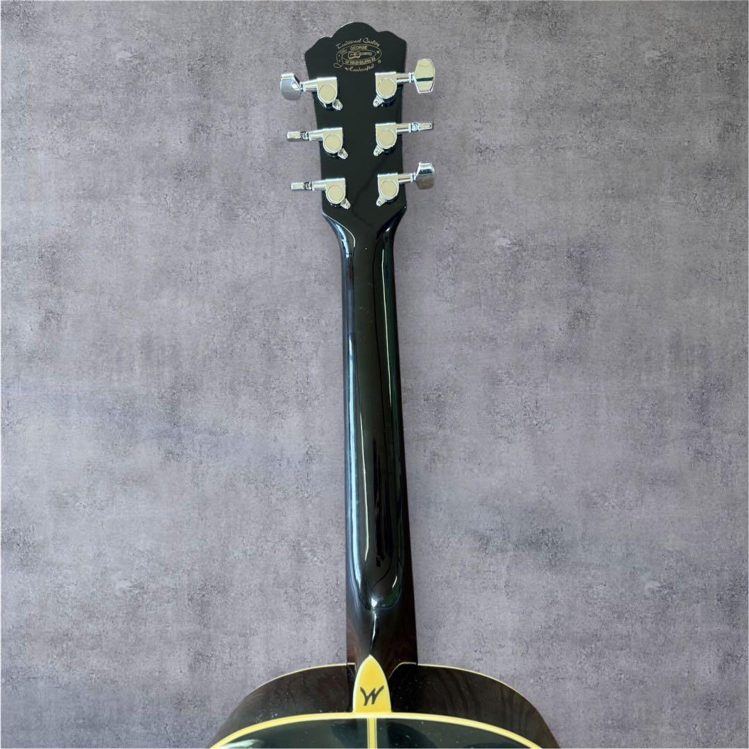 Washburn WPJ5S-B エレアコ ブラックナイトシリーズ 黒 Hケース