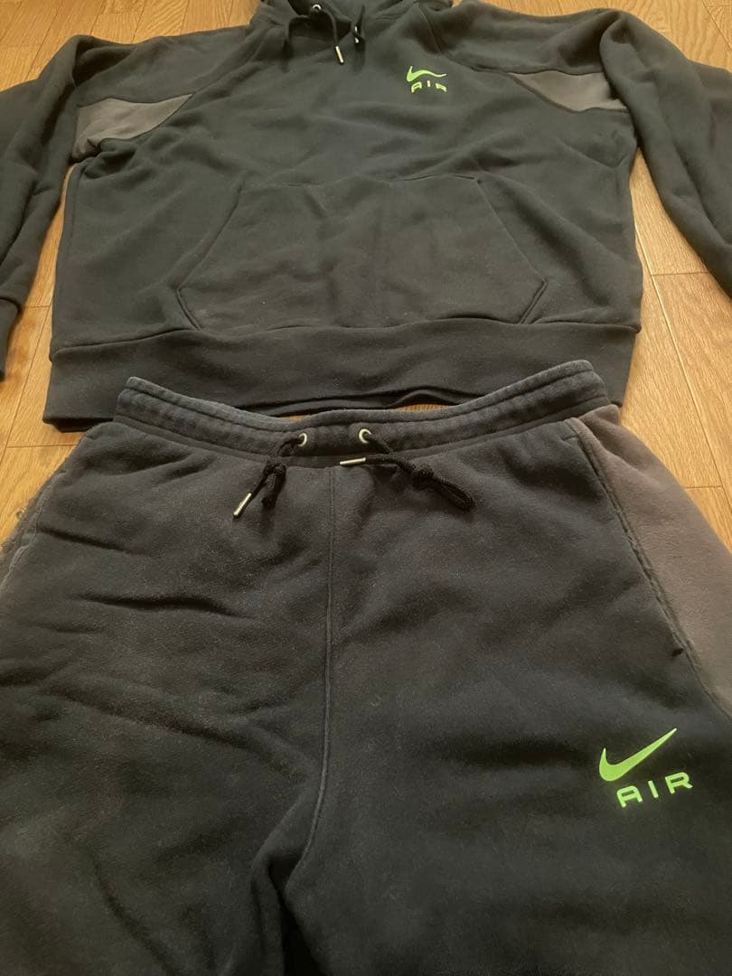 ナイキNike Airスウッシュ スウェットセットアップ　ナイキエア　used