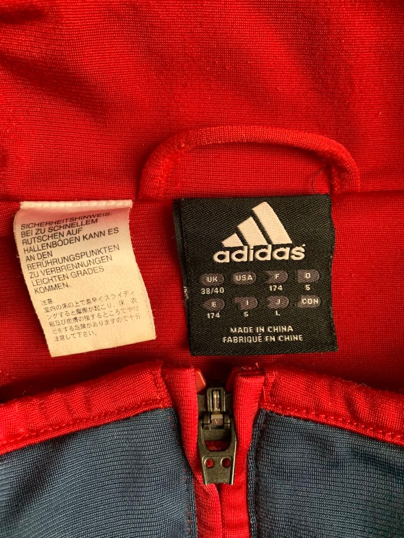 2005年製 adidas スペイン代表 vtg ジャージ トラックジャケット