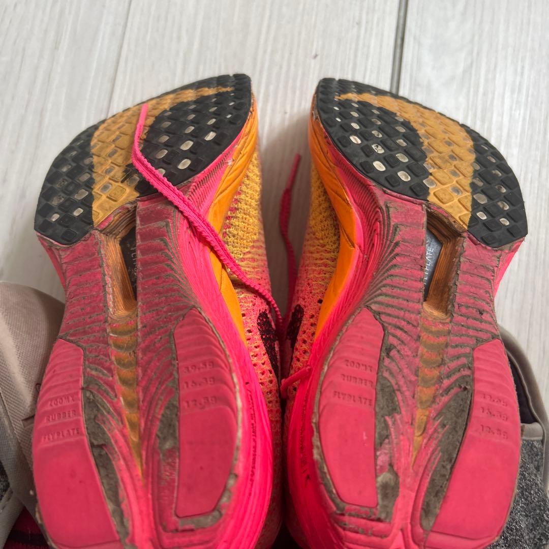 ハナダベースNike アルファフライ2 22.0センチホワイト/グリーン