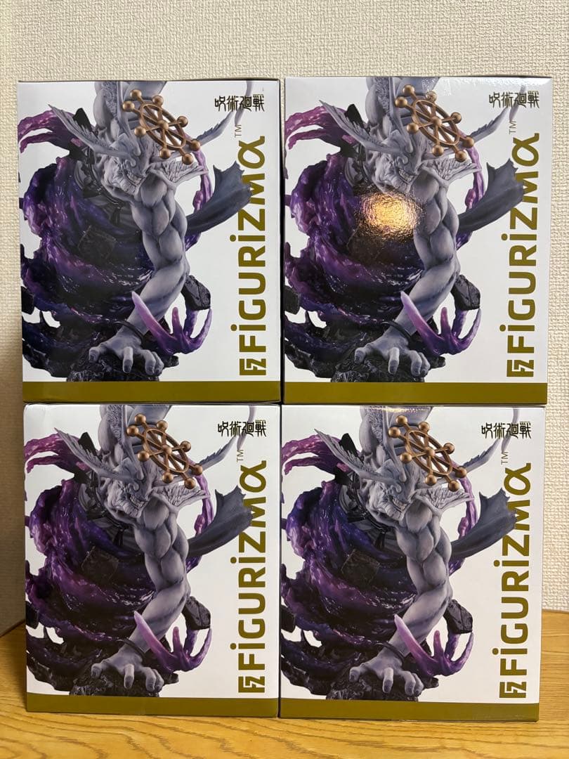 【呪術廻戦】FIGURIZMα \"八握剣異戒神将魔虚羅\" 4個セット