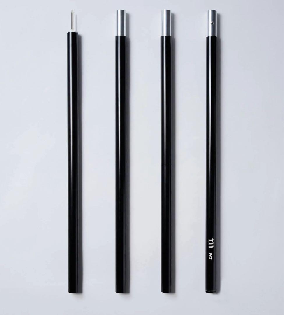 muraco NORTHPOLE FAT 280 cm タープポール 2本セット