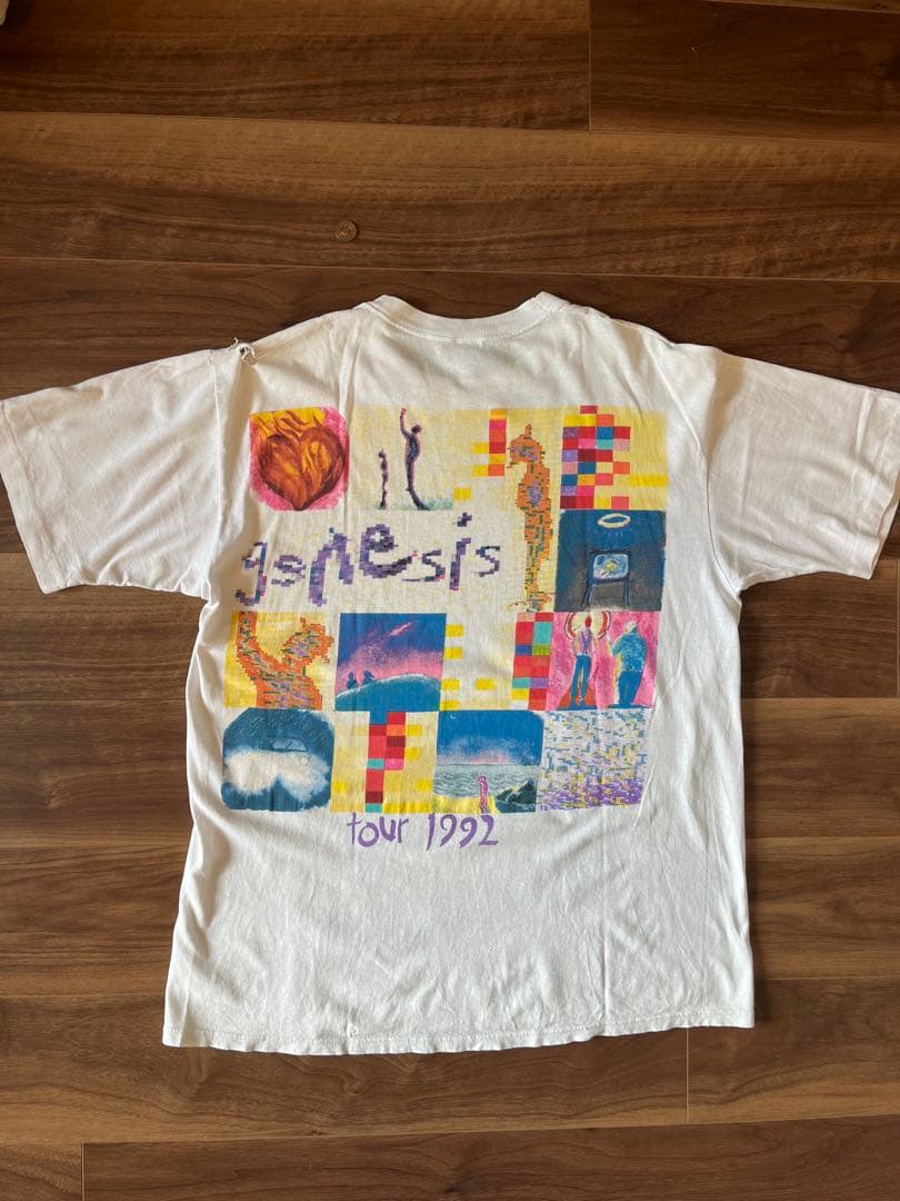 90s genesis 1992 ツアーT アート TシャツJERZEES XL