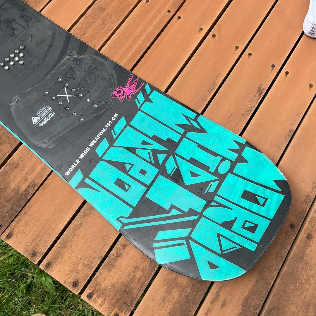 K2 WORLD WIDE WEAPON 151cm スノーボード