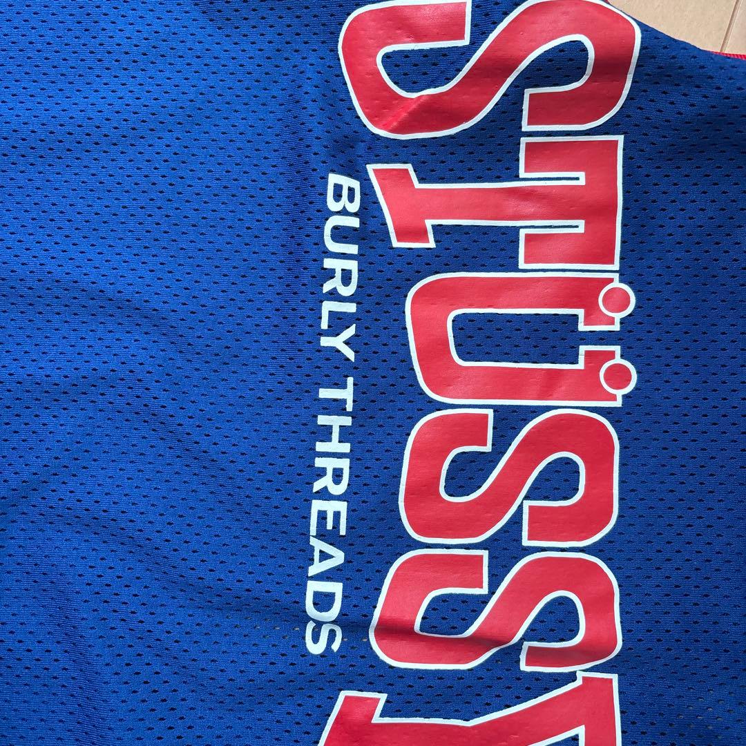 STÜSSY メッシュタンクトップ 青【レア‼️】