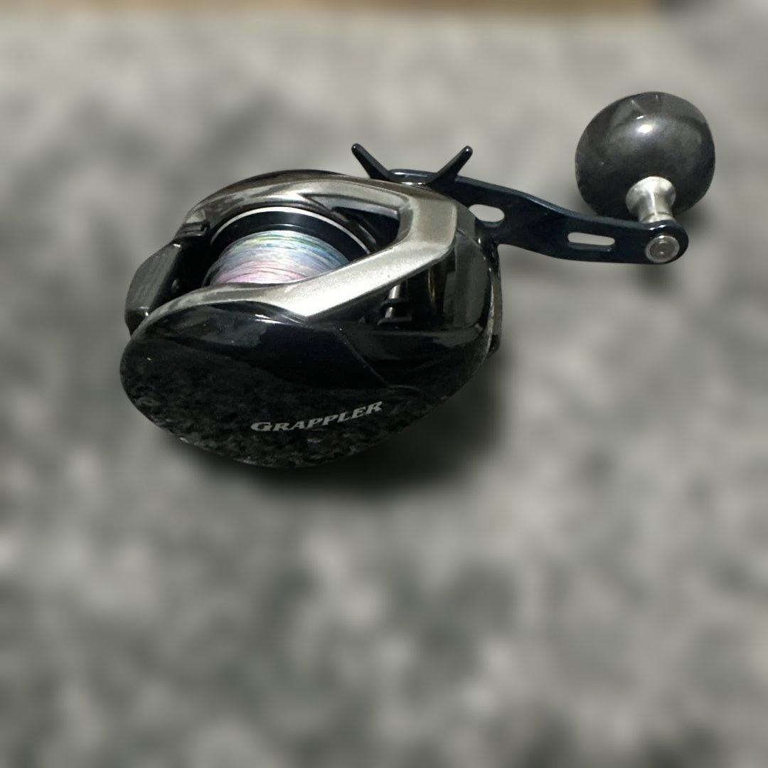 美品　SHIMANO Grappler ベイトリール 黒 左ハンドル
