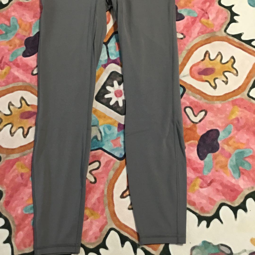 LULULEMON☆ サイズ6 グレー ハイウエスト ヨガパンツ