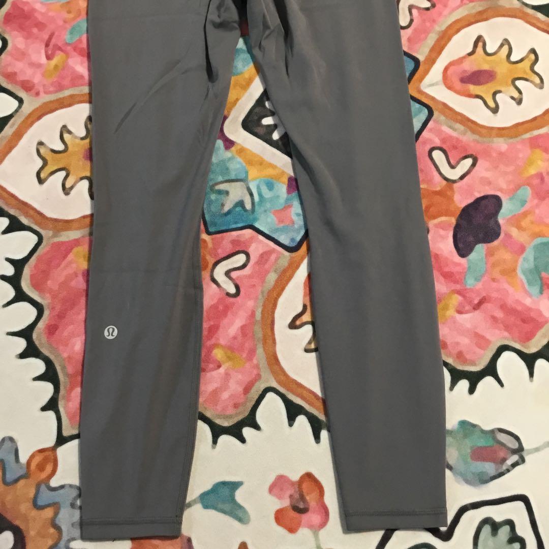 LULULEMON☆ サイズ6 グレー ハイウエスト ヨガパンツ