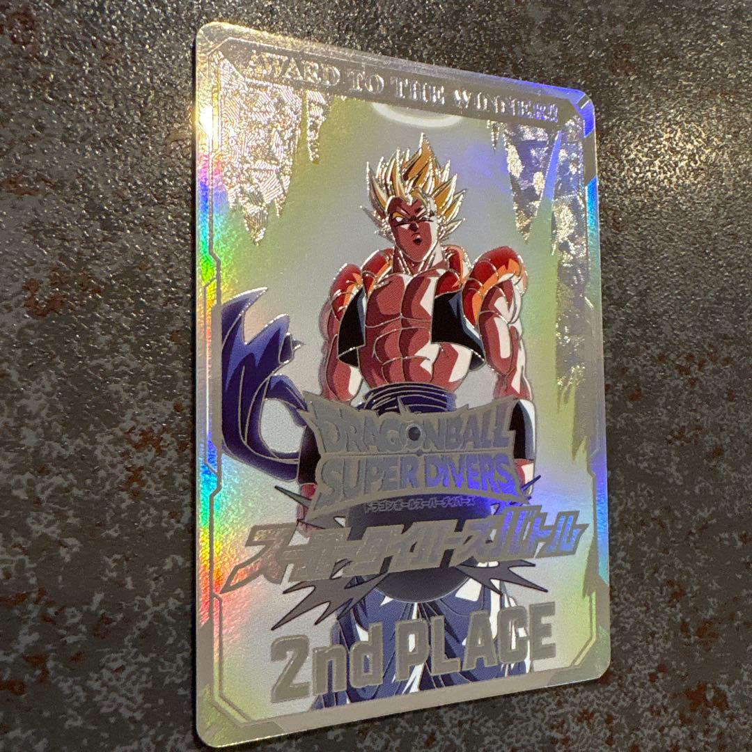 ドラゴンボール　スーパーダイバーズ 2nd PLACE 大会カード　準優勝