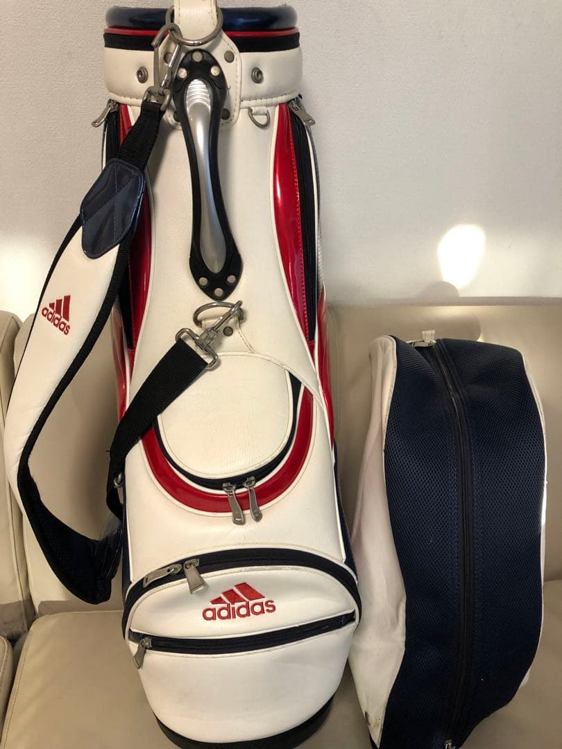 【送料込み】廃盤上位モデル　adidas アディダス キャディバッグ5分割