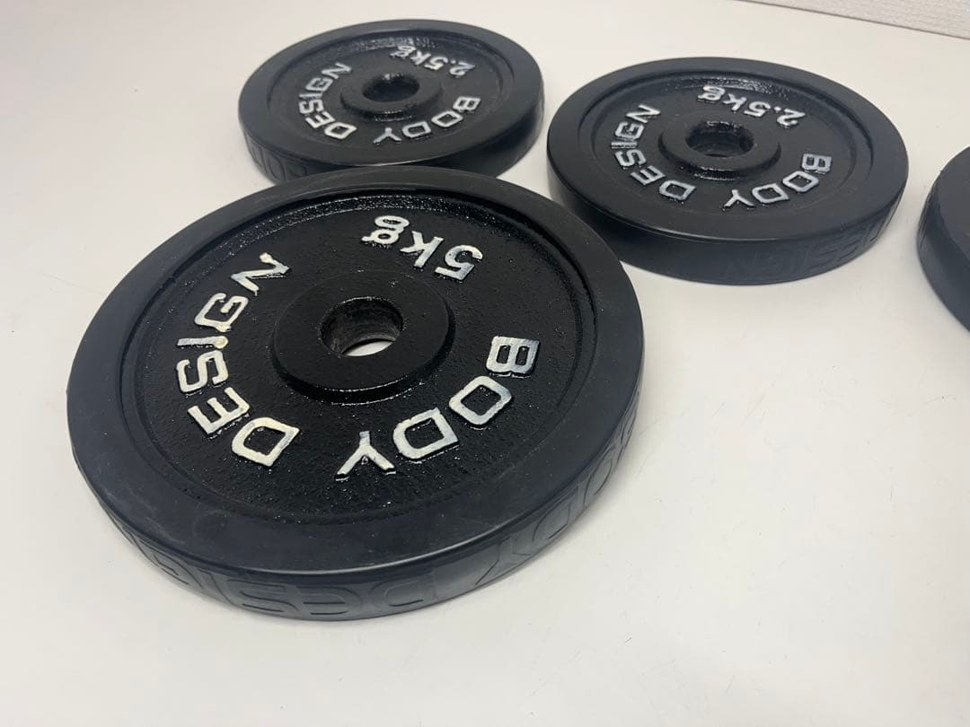 BODY DESIGN ボディデザイン プレート 5kg×2枚 2.5kg×4枚