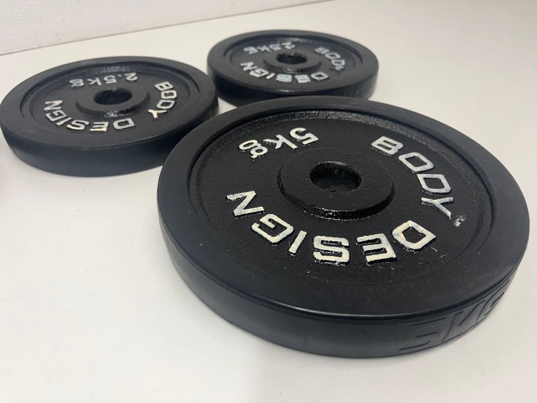 BODY DESIGN ボディデザイン プレート 5kg×2枚 2.5kg×4枚