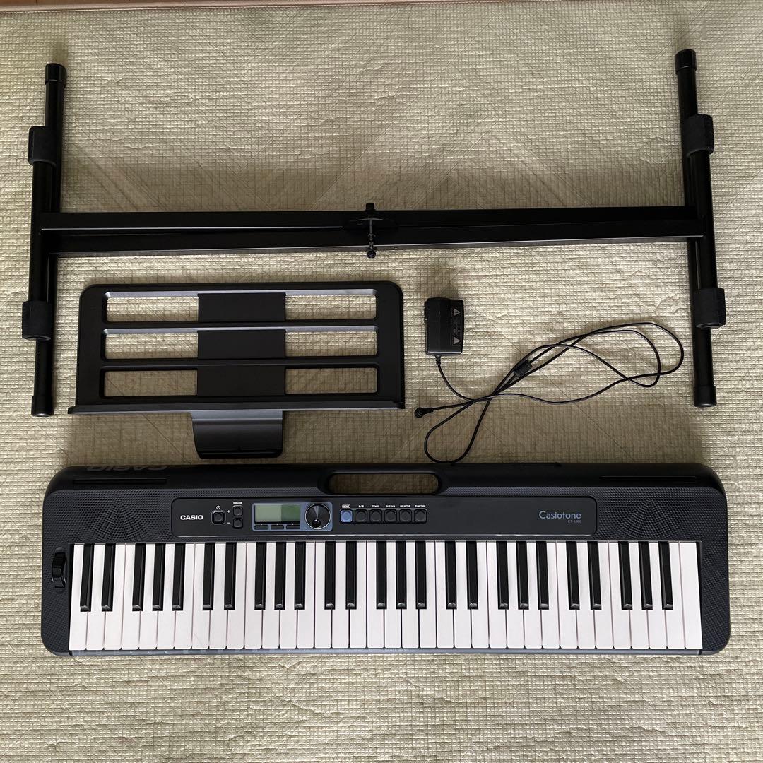CASIO CT-S300 Casiotone 61鍵盤キーボード　スタンド付き