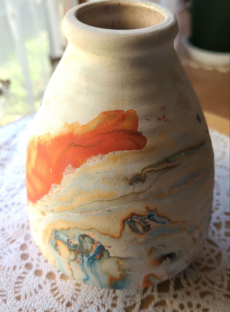 NEMADJI POTTERY ネマジポッタリー 花瓶 希少 フラワーベース