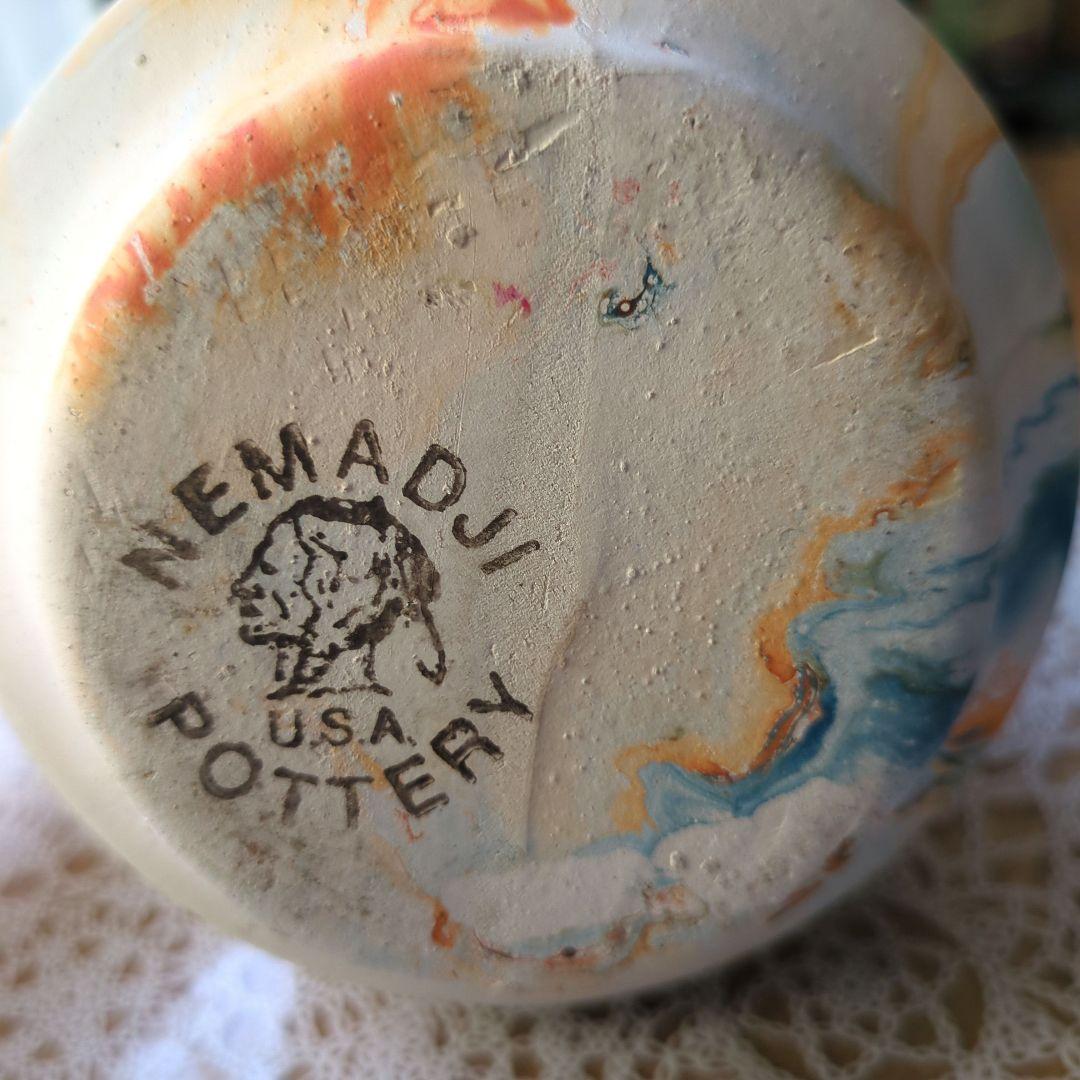 NEMADJI POTTERY ネマジポッタリー 花瓶 希少 フラワーベース