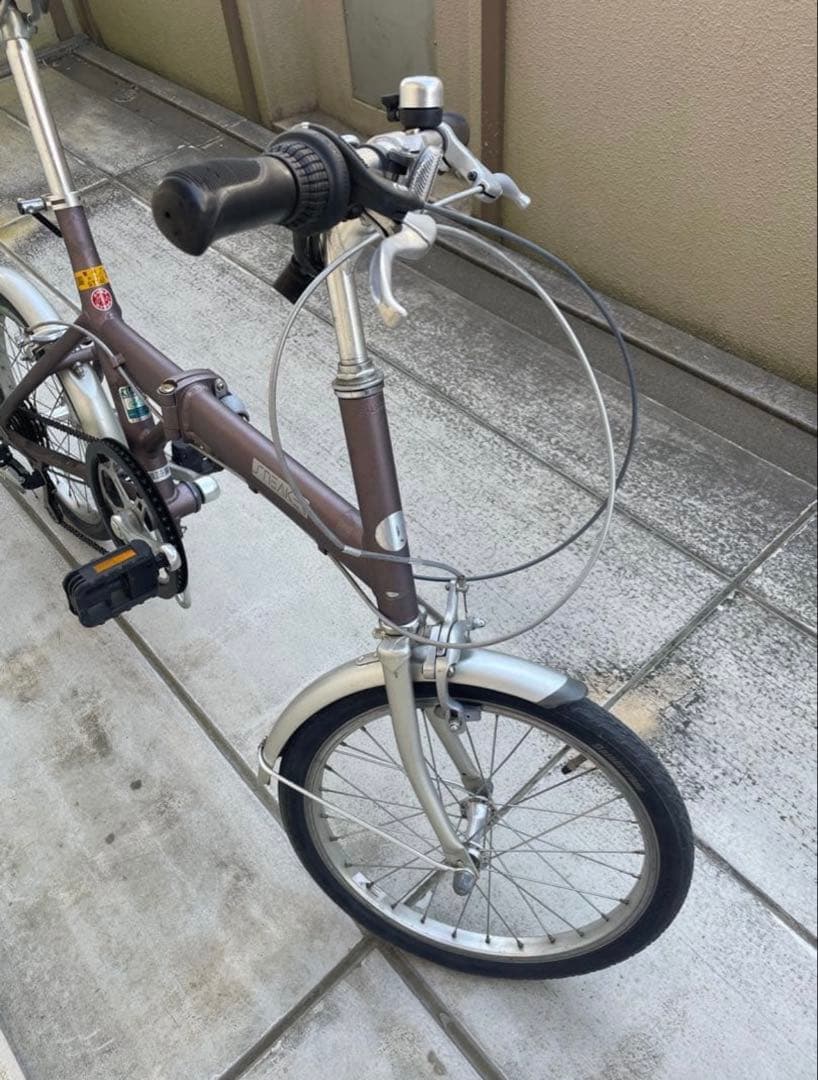 ブリヂストン折りたたみ自転車18インチ6段