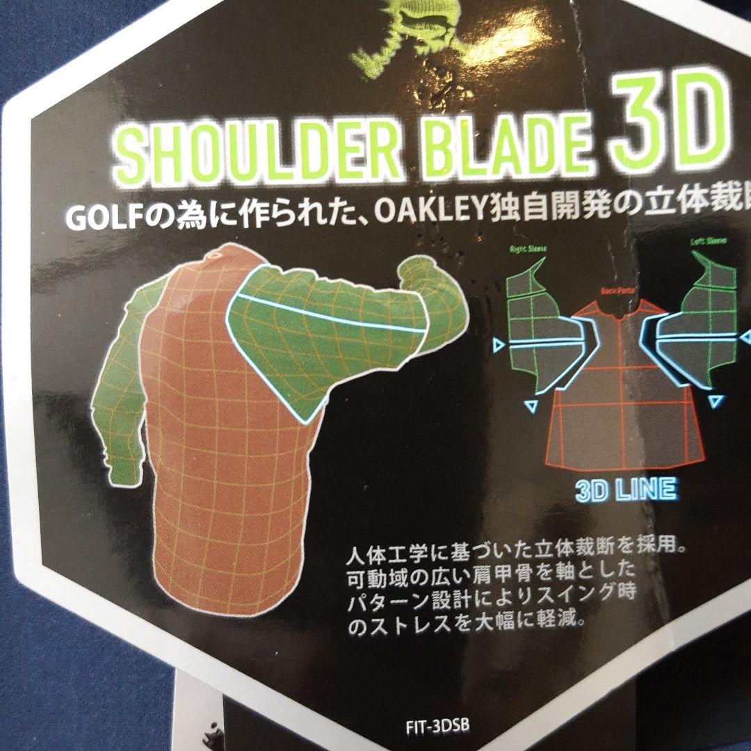 新品　オークリーゴルフ　メンズウエア　スカルタートルネックミドル　長袖シャツ