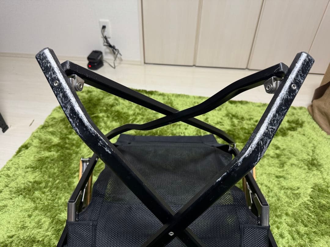  peak ローチェア30メッシュリッチブラック