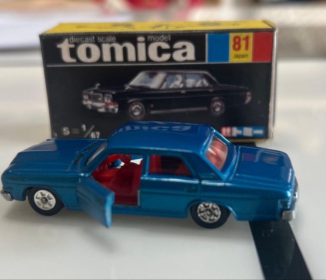 黒箱トミカNo.81 ニッサン　プレジデント　当時物　美車　貴重