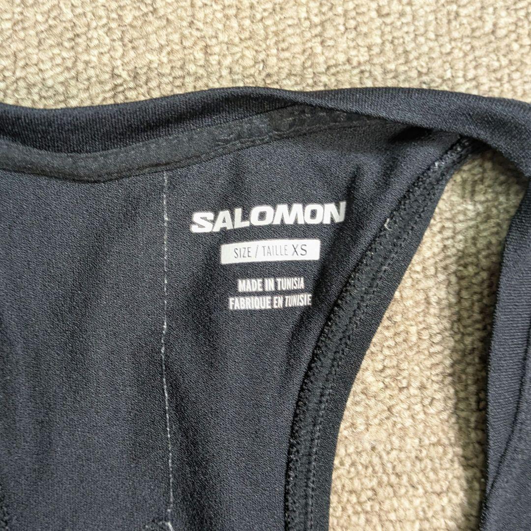 SALOMON ブラック タンクトップ XS