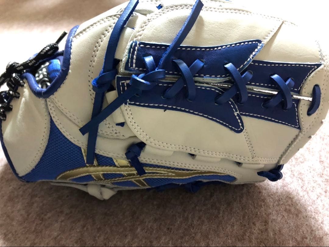 未使用品 asics 軟式グローブ